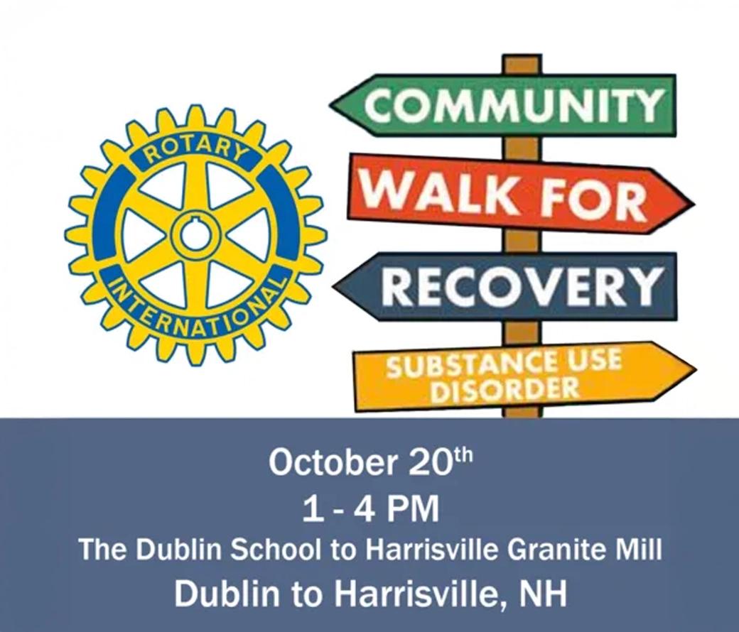 Community Walk for Recovery Substance Use Disorder