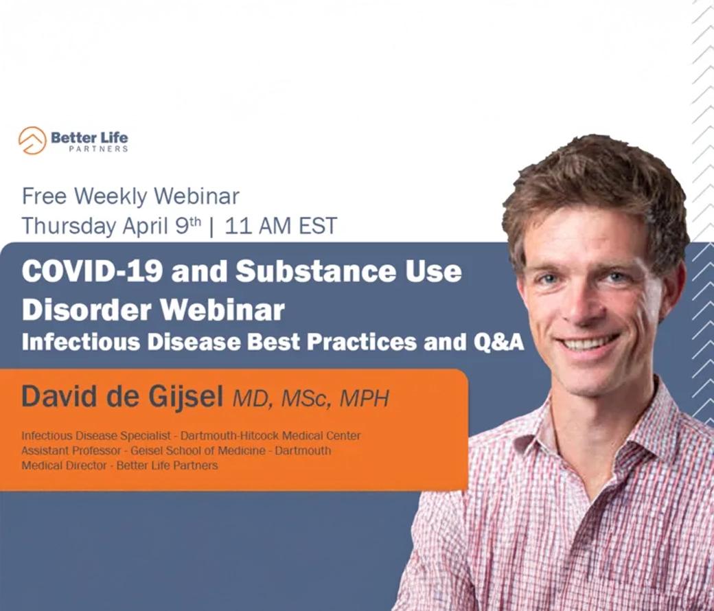 Webinar details with David de Gijsel