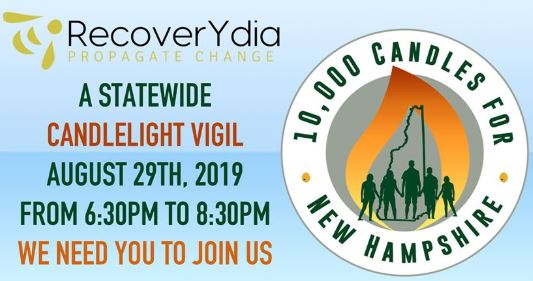 Recover Y dia candlelight vigil