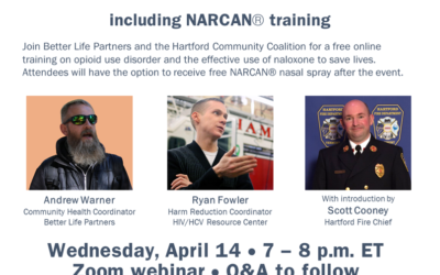 Free Training Event: Understanding opioid overdoses and harm reduction – April 14, 2021