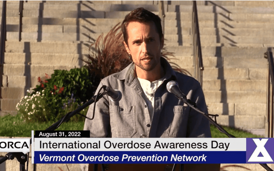 BLP’s Medical Director Andrew Seaman Speaks at Vermont Overdose Awareness Day Event