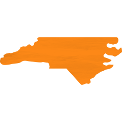 an icon in the shape of North Carolina